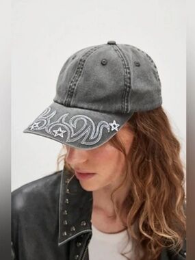 NWOT Free People x Understated Leather Reiko Baseball Hat